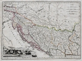 BRUN (BRUNN), (MALTHE) CONRAD: MAP OF THE ILLYRIAN PROVINCES